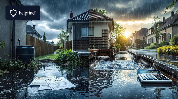 Deszczówka pod lupą urzędników - nowe przepisy i kary finansowe za nielegalne odprowadzanie wód opadowych