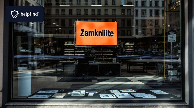 Nowe dane o likwidacjach firm w Polsce - spadek zamknięć JDG i trudności przedsiębiorców