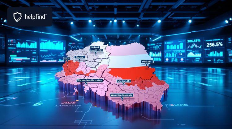 Mapa zwolnień w Polsce 2025 Prognozy i regiony najbardziej zagrożone utratą pracy