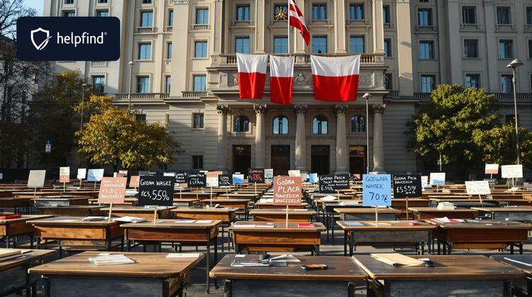 Protest ZNP przeciw niskim podwyżkom nauczycieli i jego wpływ na przyszłość edukacji w Polsce