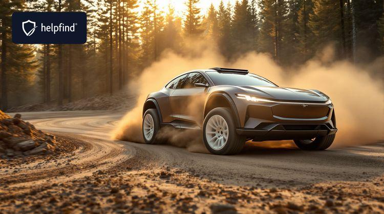 Ford Mustang Mach-E Rally elektryczny rajdowiec nowej generacji terenowy SUV z mocą i precyzją