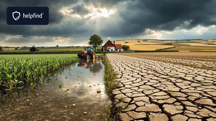 Odszkodowania dla rolników po suszy i powodzi - co zapowiada Donald Tusk?
