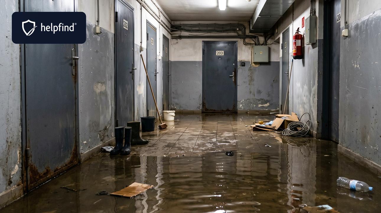 Zalana piwnica w bloku – kto odpowiada, jak zgłosić szkodę?