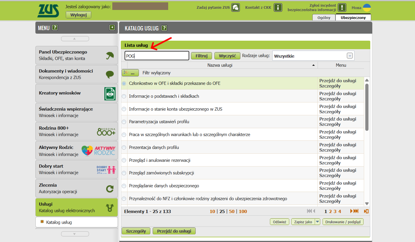 kopia decyzji o przyznaniu wcześniejszej emerytury
