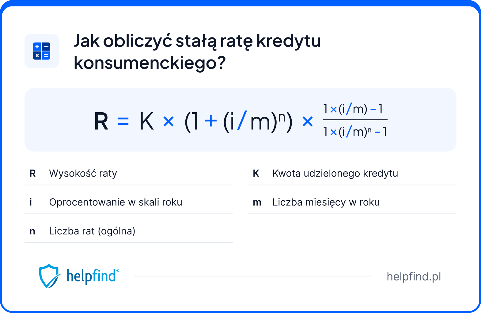 jak obliczyć ratę kredytu gotówkowego