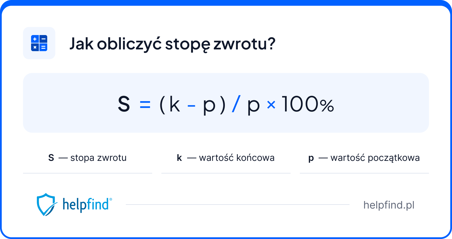 stopa zwrotu