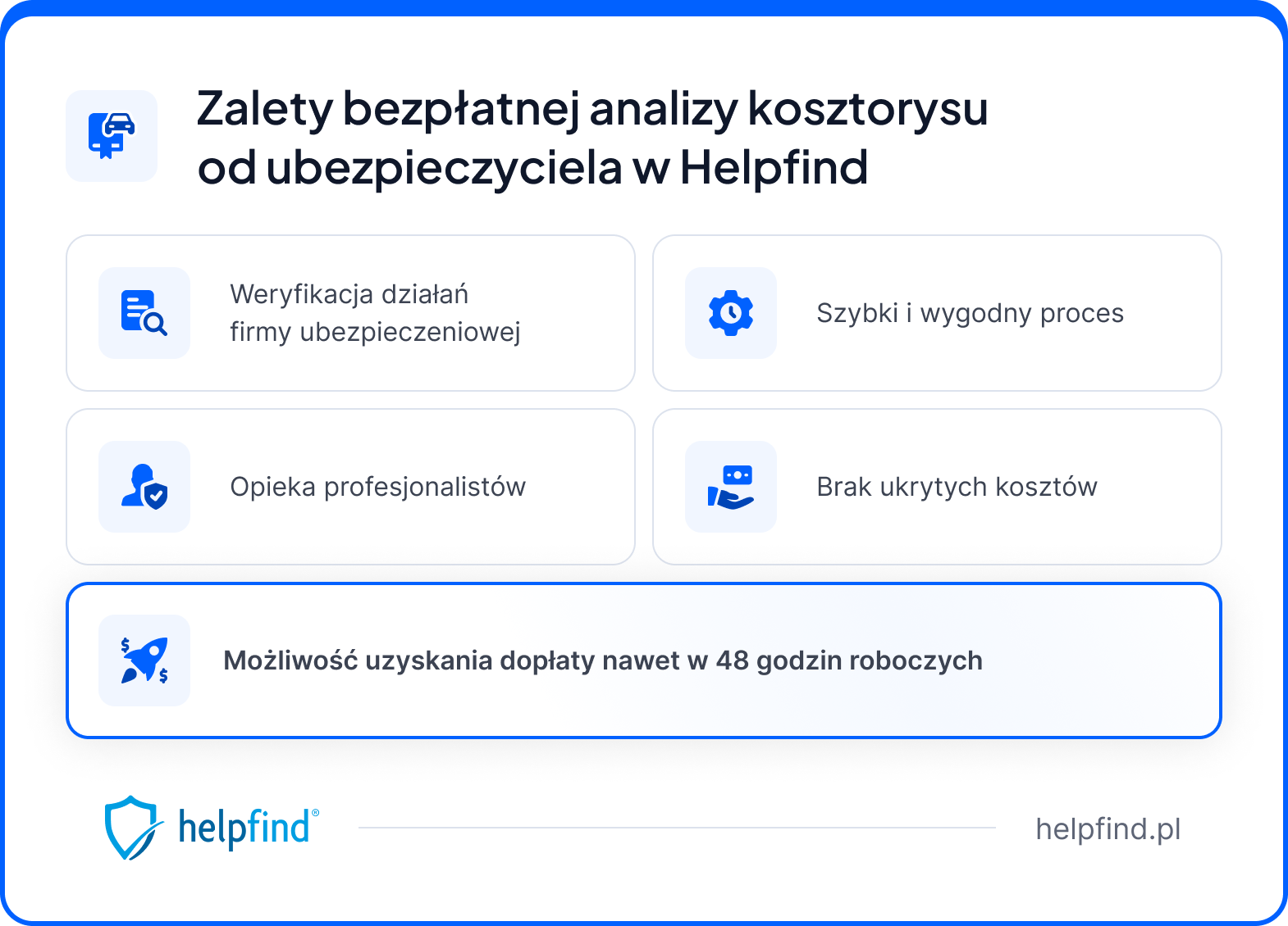 bezpłatna analiza kosztorysu - zalety