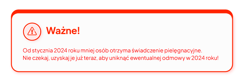świadczenie pielęgnacyjne