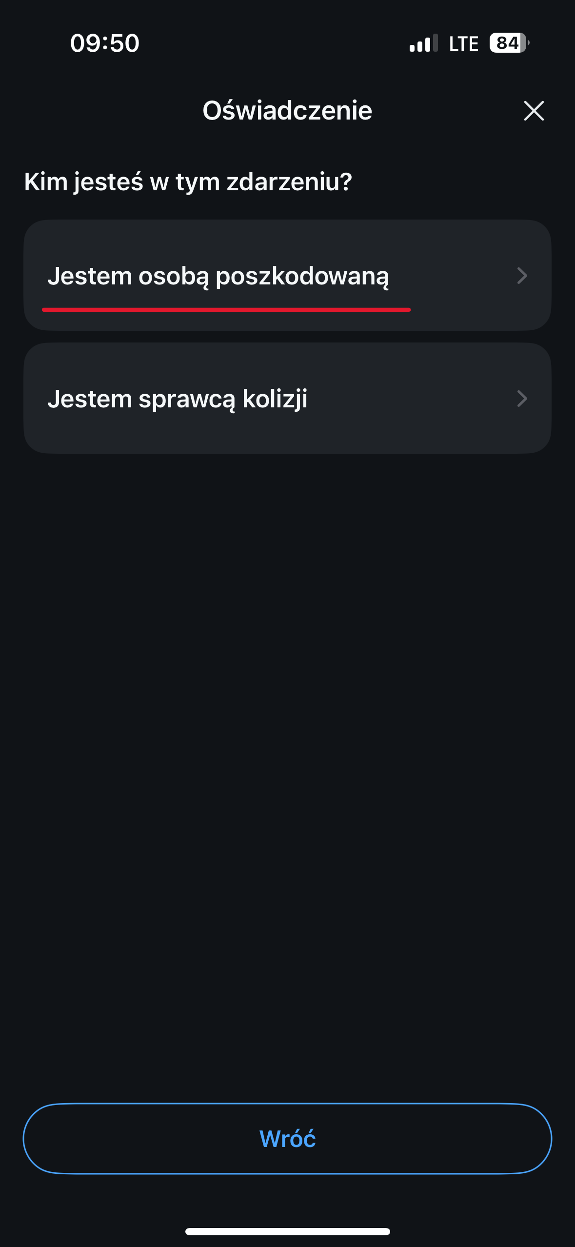 mstłuczka