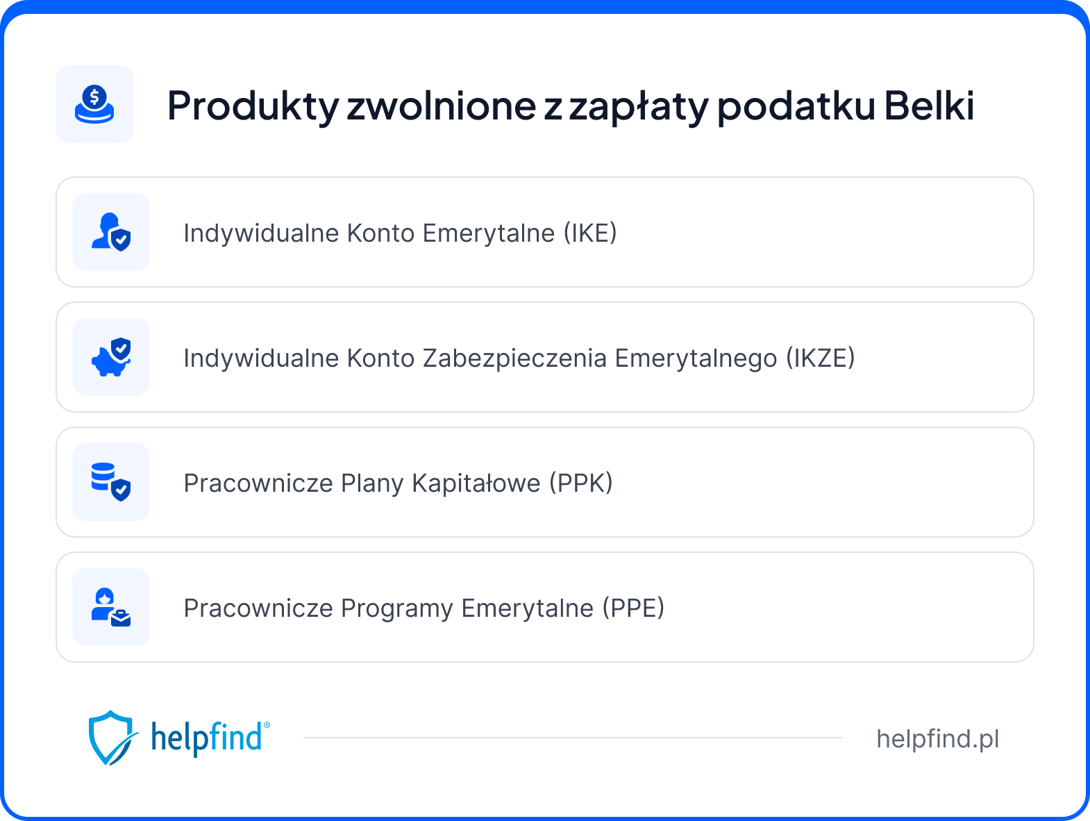 jak uniknąć podatku belki – produkty zwolnione z zapłaty